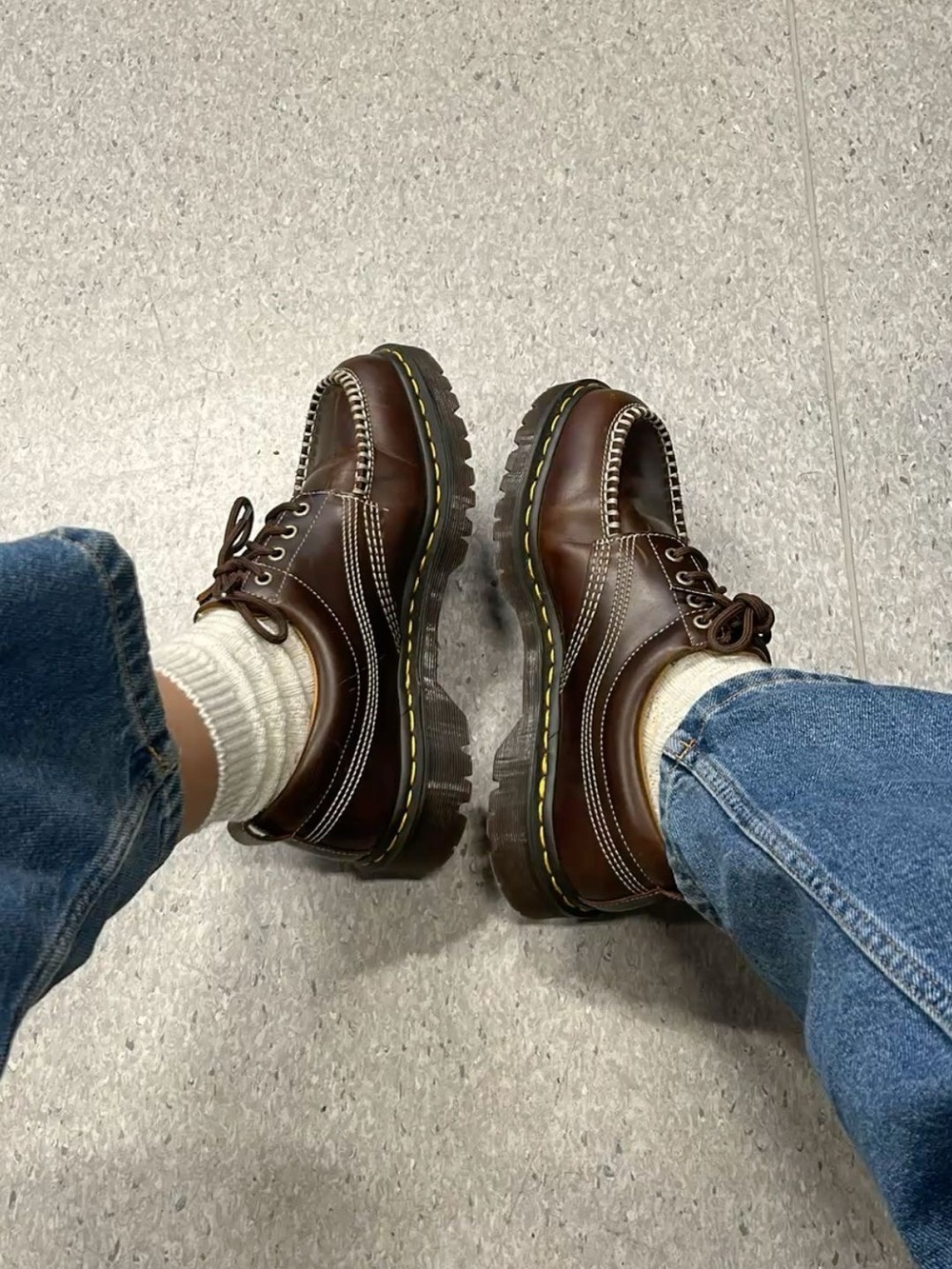Dr. Martens Brown Leather Lowell